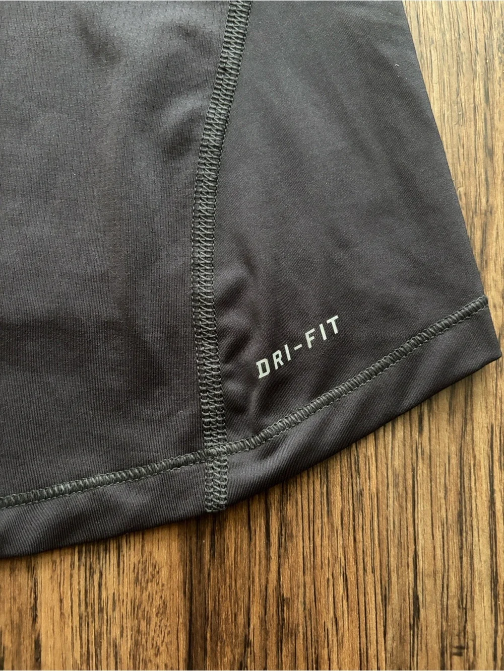 Nike Pro Dri-FIT Racerback Tank Top XS Black Swoosh Athletic Training Gym